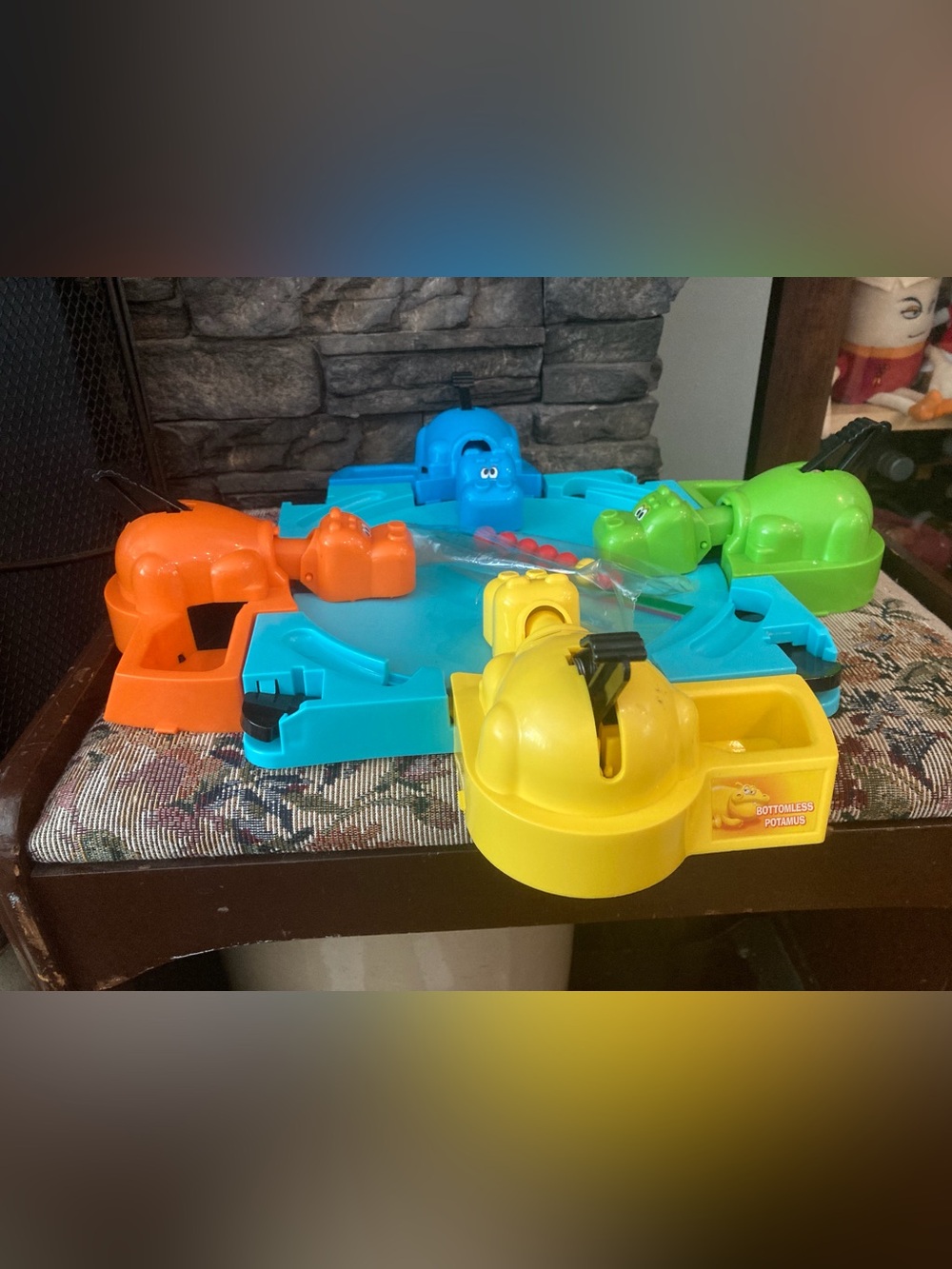 Milton Bradley Hungry Hungry Hippos Board Game